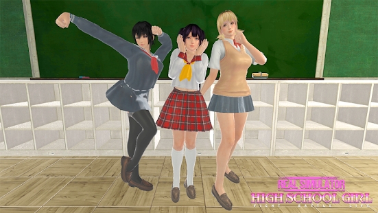 Real High School Simulator Girl Fight Battle LifeϷv2.0ͼ1