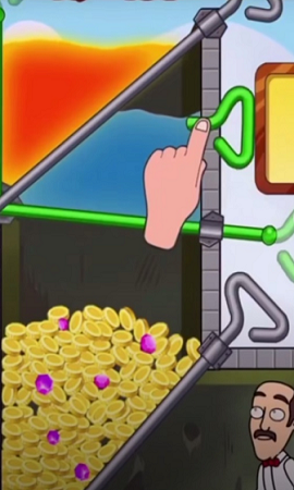 广告里游泳逃生游戏