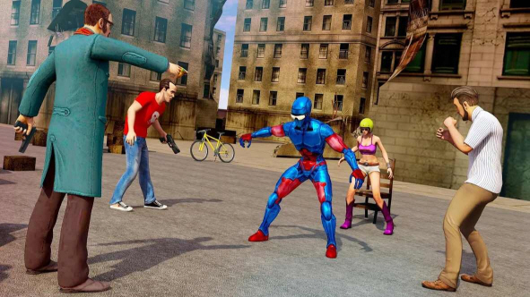 Spider Stickman hero: Gangster of Real crime city(֩Ӣ)5.0Ѱͼ3