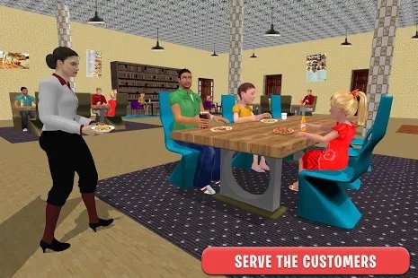 Waitress Simulator(ƵŮԱģϷ)1.01޹ͼ1