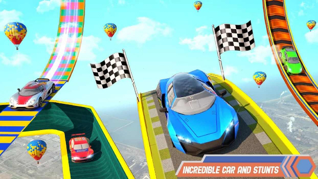 Superhero GT Racing Car Stunts(Ӣ)1.21°ͼ0