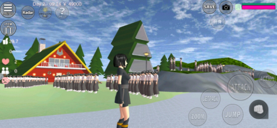 樱花校园模拟器有圣诞屋版