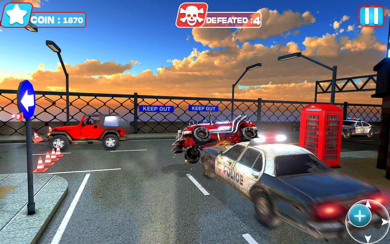 NY Police Car Fighting American City Games 2021(޽İ)ͼ0