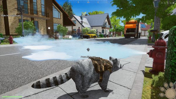 Raccoon Adventure: City Simulator 3D(ϷСģ)ͼ1