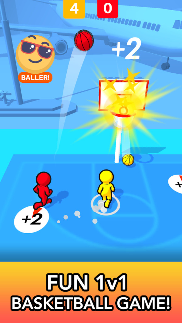 火柴人单挑篮球游戏1.0.1无广告版截图3
