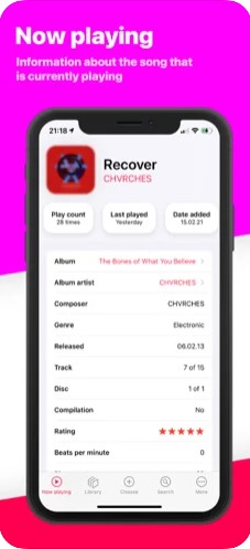 Song Infos app免�M版1.11.0�O果版截�D2
