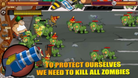 Fat Man Vs Zombies - Defence Battle PVZ4(Ӵսʬٷ)7ֻͼ0