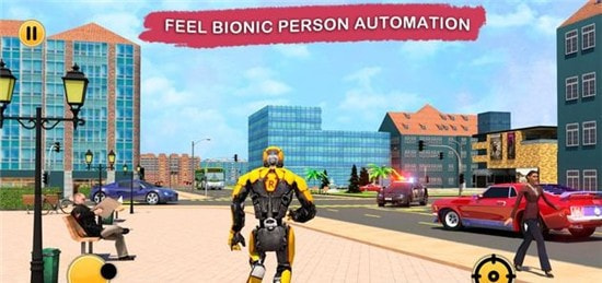 Flying Robot Hero vs Crime City Aliens: Rescue Game(лӢvs˹ٷ)v1.3ͼ0