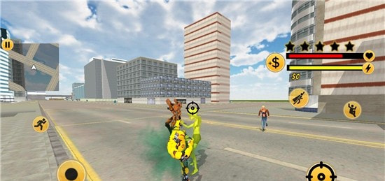 Flying Robot Hero vs Crime City Aliens: Rescue Game(лӢvs˹ٷ)ͼ2