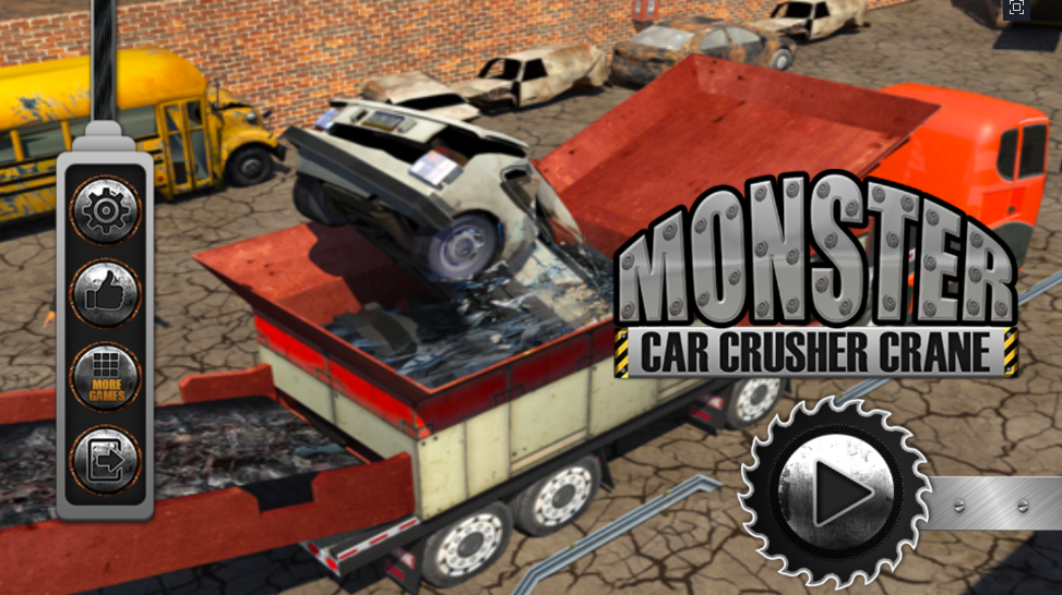 Monster Car Crusher Crane 2k17(ƽ)1.6ֻͼ0