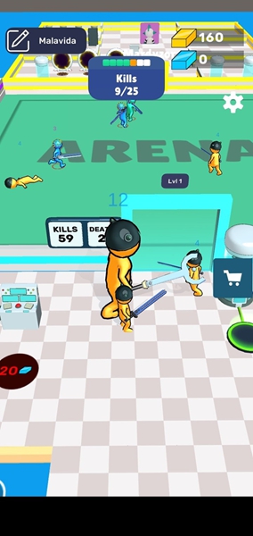 终极火柴人对决游戏手机版截图3