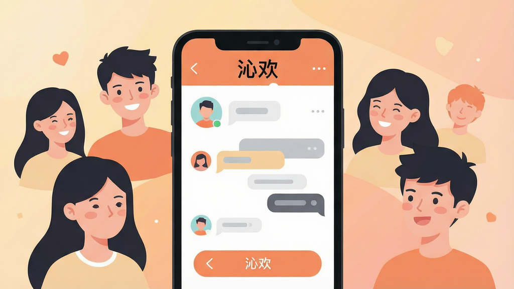 һ��չʾ�ƶ��罻Ӧ�ú��Ľ���Ĳ廭������������һ�������ֻ�����Ļ����ʾ����Ϊ