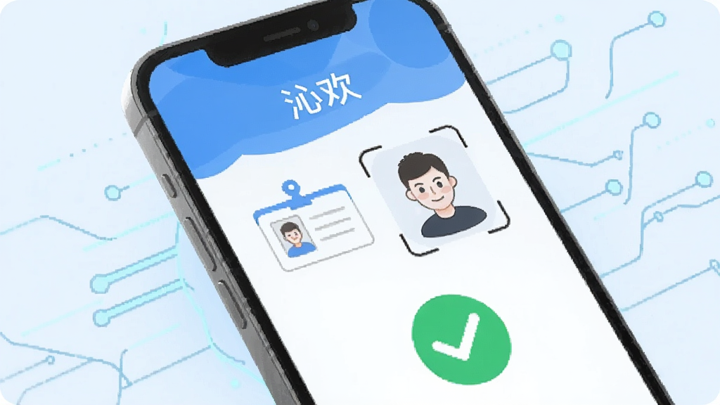һ��չʾ�ֻ�Ӧ����֤���̵Ľ���廭��������һ���ֻ���Ļ����ʾ