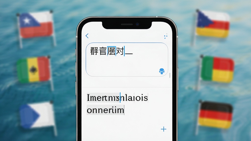 һ�����㷭��ٶ������ı����빦�ܵĽ���չʾͼ����������Ϊһ���ֻ�����Ļ�ڳ��ַ�������������棬�Ϸ����������·���ʾӢ�����ģ��������࣬�����黯����Χ��׺������ҵĹ���Сͼ�����������֧�֣�����ִ���Լ�����ʸ���ɾ�