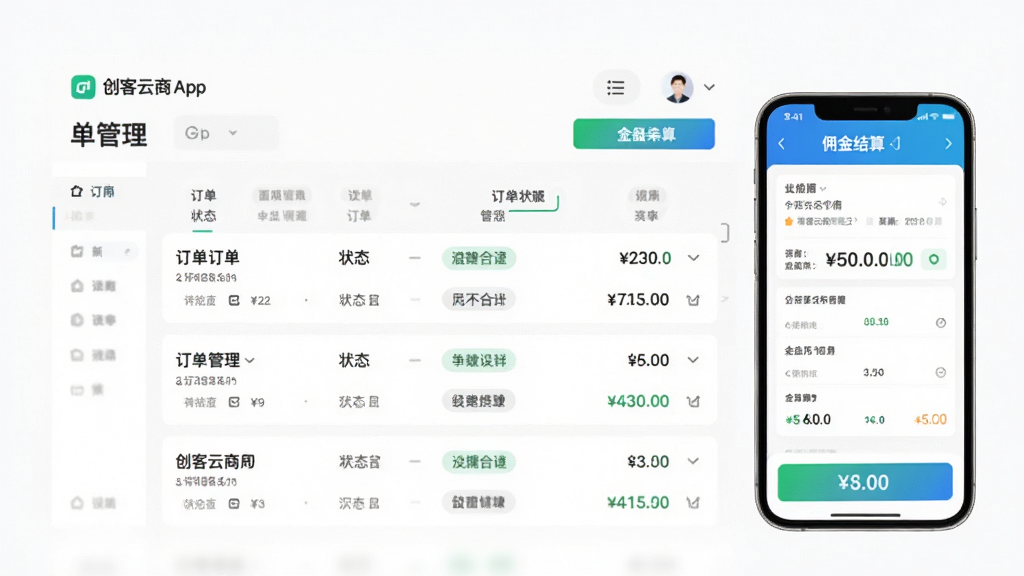 ����չʾ��������App�Ķ�������ҳ����Ӷ�������棬���������б���״̬��ǩ�������֡�����Ϊ��ɫ��������ִ���ʹ����ɫ����ɫ��׺��ϸ�����������ʸɾ����޶���Ԫ�أ����ֶ������������ı���ԡ�