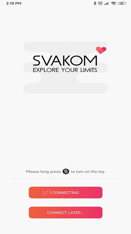 SVAKOM PLUS ��׿�� Զ�̿��ƽ����ͼ