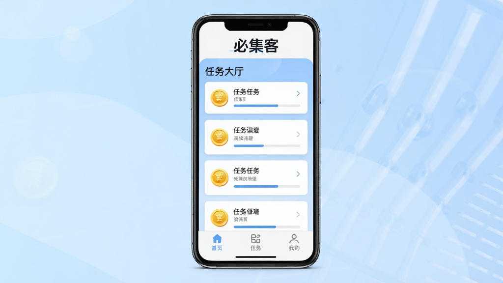�ؼ���APP������չʾ���ֻ���Ļ������ʾ��������б��������бؼ������ֱ�ʶ���ײ�������������ҳ�����ҵ�����ͼ�꣬����Ϊǳ��ɫ���䣬�������ˬ��ϸ�ڰ�������Ƭ�ϵĽ��ͼ��ͽ����������������ɾ��޶���Ԫ��