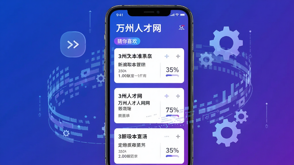 �����˲������Ի��Ƽ�ҳ�棬�ֻ���Ļ��ʾ�Ƽ�ְλ�ٲ��������С�����ϲ������ǩ����Χ�����������ͳ���ͼ����������ƥ�䡣���Ƽ��У�����ɫ���䣬ϸ����ְλ��Ƭ��ƥ��Ȱٷֱȣ������������޶���Ԫ�ء�