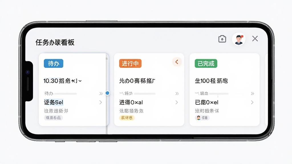 �������ҵ�����񿴰���棬����Ϊ�ֻ���Ļ��ʾ��������Ƭ�����졢�����С�����ɣ�������Ϊ���һ���ʽ���壬�Ű����룬���Ϊ�ִ��칫�磬ϸ���Ͽ�Ƭ���в�ͬ��ɫ��ǩ�����ʸ��壬�ɾ����޶���Ԫ��