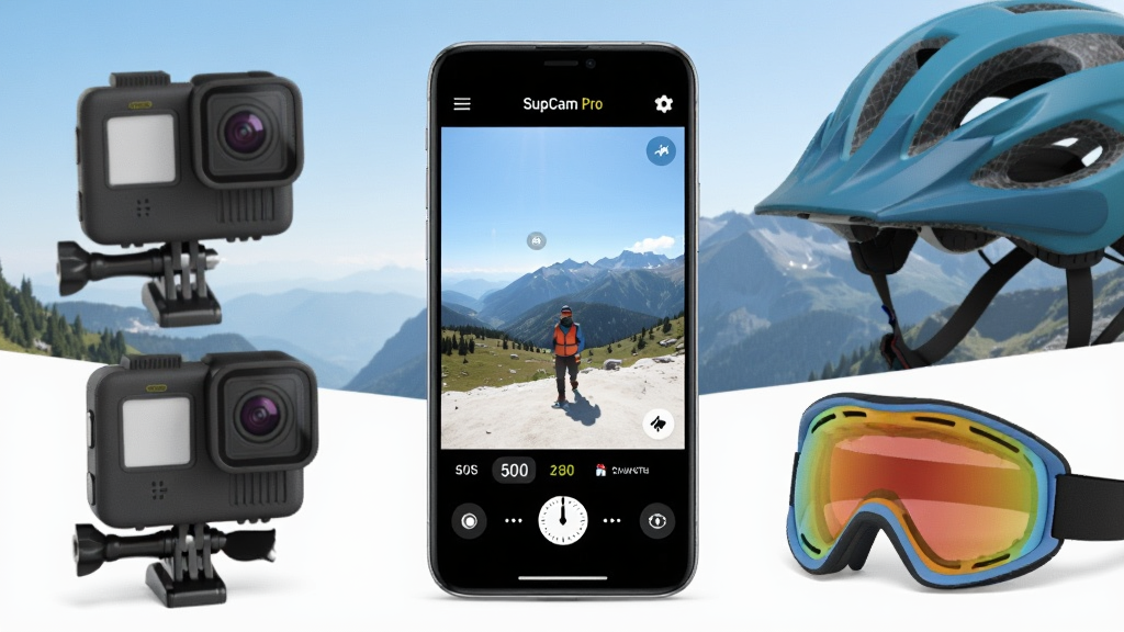 һ��չʾ SupCam Pro Ӧ�ý���Ĳ�Ʒ����ͼ������������һ�������ֻ����ֻ���Ļ����ʾ���˶������ʵʱȡ������͸�������ؼ����ֻ���Χ�������˶����������ͷ������ѩ���Ȼ���װ���������������Ļ���ɽ����������������Ƽ��У�������ɫΪ�������������ɾ����޶�������Ԫ��