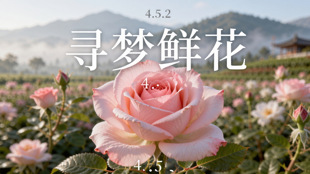һ��ʢ���ķ�ɫõ�廨��д���������峿�����ϻ��Զ���е�����ɽ�����������������Ϸ��ð�ɫ��͸������д�š�Ѱ���ʻ������·�С�ֱ�ע��4.5.2����������������Ȼ��ɫ�����������ϸ�ڷḻ�����������ɾ����޶���Ԫ��