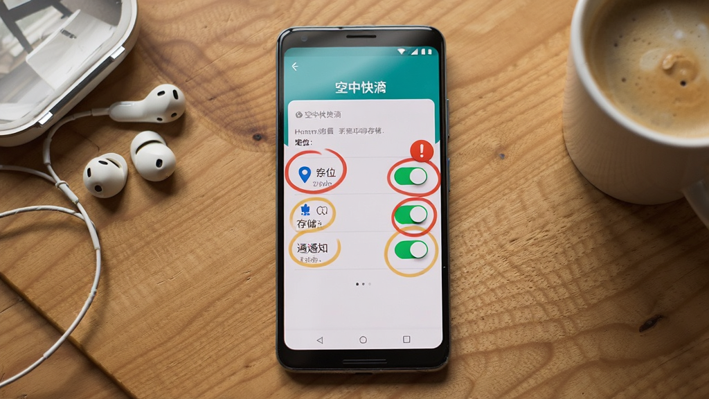 ����������һ����׿�ֻ�������ľ�������ϣ���Ļ��ʾ�����п�Ρ�APP��Ȩ�����ý��棬�����ж�λ���洢��֪ͨ����Ȩ�޿��ر�����Ȧ�����Ա���һ����ɫ�ĸ�̾��ͼ�ꡣ����Ϊ�ֻ����У���Χɢ���Ŷ�����һ�����ȡ����Ϊ�����Ӱ�磬ϸ����ǿ���ֻ���Ļ�ķ������������������ʸ��壬������ͣ��ɾ��޶������