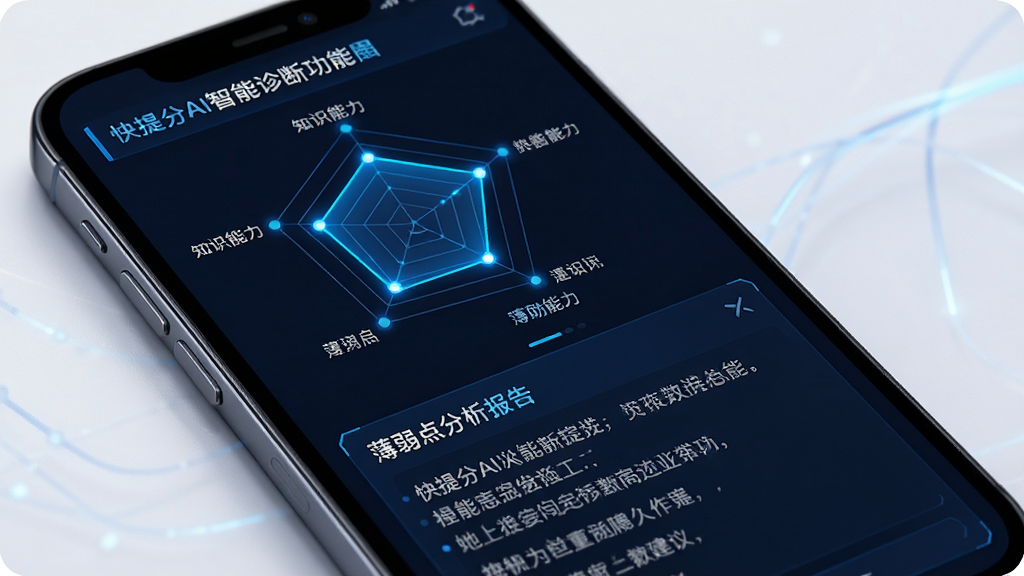 �����AI������Ϲ��ܽ��棬����Ϊ�ֻ���Ļ��д����Ļ��չʾ֪ʶ�����״�ͼ�뱡����������棬����Ϊ�Ϸ�ͼ���·����ֽ��飬���Ƽ���ʮ�㣬ϸ�ڰ�����ɫ���������뷢��ڵ㣬���ʸ��壬�ɾ����޶���Ԫ��