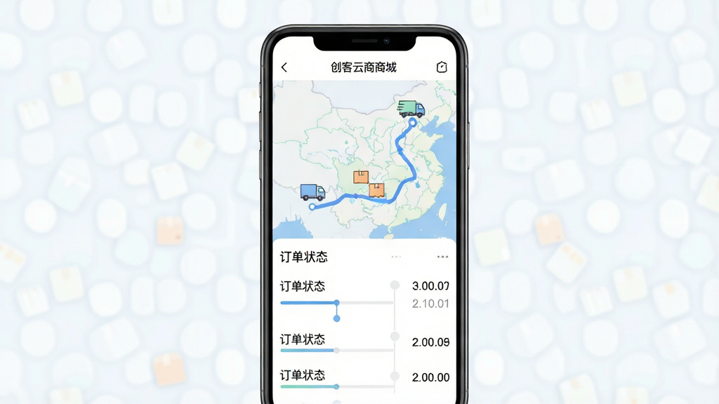 һ��չʾ��������׷�ٹ��ܵĻ��棬����Ϊ�ֻ���Ļ��ʾ�����������̳ǡ�������ͼ������켣�����ֲ������·������Ϸ�Ϊ��ͼ·�����·�Ϊ����״̬�б������Ϊ����ǳɫ��ƽ�廭��ϸ�ڰ�������ͼ����ʱ���ᣬ���ʸ��壬�����ɾ����޶���Ԫ��