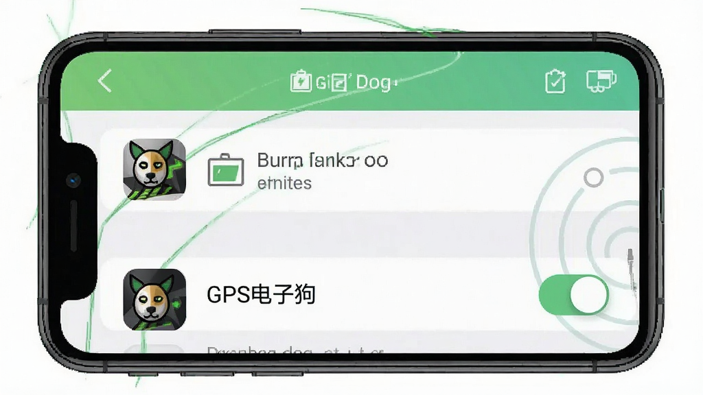 һ��չʾGPS���ӹ����ֻ���̨�������õĽ�ͼʾ��ͼ����������Ϊ�ֻ����ý�����GPS���ӹ�ͼ�꣬����Ϊ���½ṹ�����Ϊ����ǳɫ��ϸ�ڰ�������Ż�ѡ���̨���п��ء���GPS���ӹ������֣����������ɾ����޶���Ԫ��