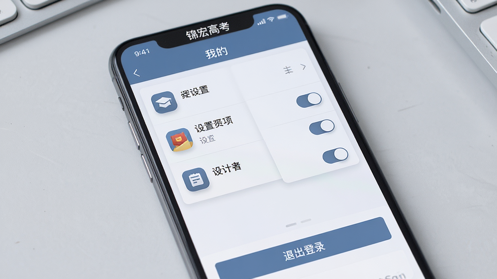����Ϊ�ֻ���Ļ��ʾ����߿�APP�ġ��ҵġ�ҳ�棬��Ļ�Ϸ��С�����߿������֣��в�Ϊ����ѡ���б����ײ��С��˳���¼����ť������Ϊ�ֻ���д������Ϊǳ��ɫ���棻�Ű�������ѡ��ͼ��ͳһ�����Ϊ��ƽ����ƣ�ɫ���侲��ϸ�ڰ���ͼ����Ӱ�����ֲ�Ρ����ذ�ť�����ʸ��壬�ɾ����޶���Ԫ�ء�