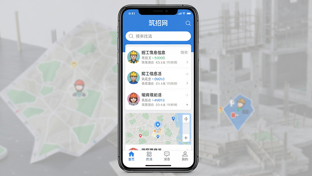 �������ֻ�Ӧ�ý���չʾ������Ϊһ����й��һ���APP����ҳ��ҳ�涥����ʾ�����������������в����й���Ϣ�б��͵�ͼ�һ����ڣ��ײ�������������ҳ���һ��Ϣ���ҵĵ�ͼ�ꡣ���ֲ������½ṹ���Ű����������Ϊ�ִ���Լ�Ƽ�����ϸ�ڰ�����������ͷ�񡢹���ͼ�ꡢ�������Ԫ�أ����ʸ��壬����ɾ����޶���Ԫ�ء�