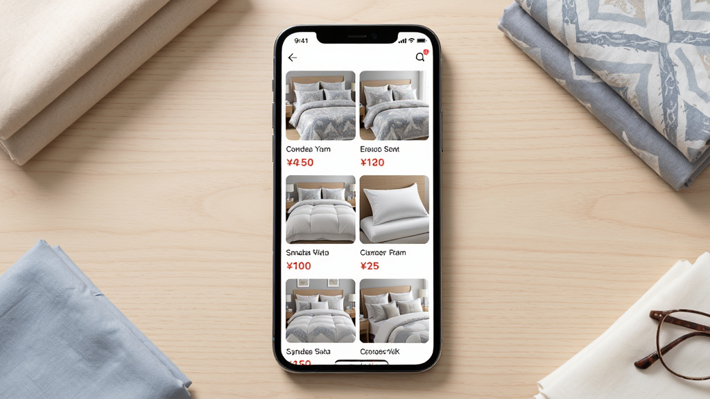 �Ҽҷ�APP������չʾ������Ϊһ�����������ֻ�����Ļ����ʾ�ҷ���Ʒ�ٲ����б���������Ʒ�ļ��ס����ӡ���ͷ����Ʒ����ͼ�ͼ۸��ǩ������Ϊ�ֻ����з�����ǳɫľ�������ϣ���Χɢ�伸���۵�����ļҷĲ�����Ϊ��׺���Ű��࣬���Ϊ����дʵ�ĵ��̽���չʾ��ϸ�ڰ����ֻ���Ļ���⡢��ƷͼƬ�������۸�������Ŀ������Ϊ����4K���ɾ��޶���Ԫ�أ������в������κ�����ˮӡ