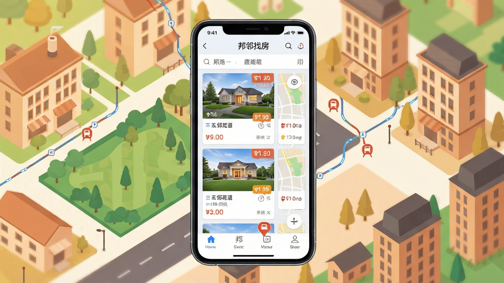 �����ҷ�����������ȫòչʾ�������������һ�������ֻ�����Ļ�ڳ��ְ����ҷ�APP�ķ�Դ�б����ͼ�ҷ�˫ģʽ���棬����Ϊ��ܰ���ִ������������ͼ�����ֲ��þ��й�ͼ���Ű������������Ϊ��ƽ���Ƽ��廭�磬ϸ�ڰ�����Դ��Ƭ���۸��ǩ��������·ͼ�ꡢ�̻�����¥����Ӱ�����ʸ��壬����ɾ����޶���Ԫ�أ�ͼƬ�����ְ����������ҷ���
