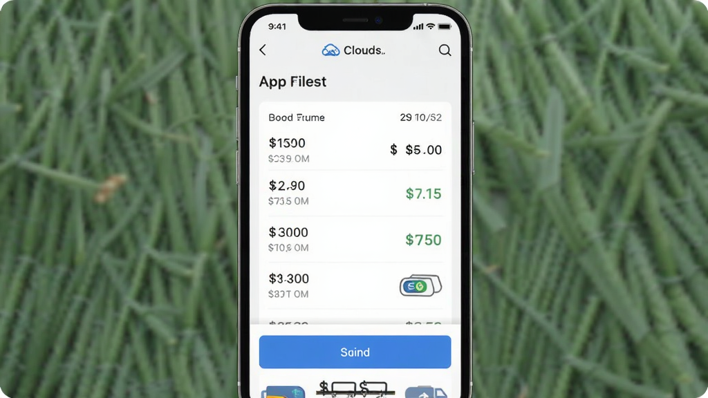 ����Ϊ�ƾ�����APP������ϸҳ�棬����Ϊ�ֻ���Ļչʾ�˷��嵥��֧����ť���Ű�Ϊ���½ṹ�����Ϊ��Լ����ϸ�ڰ����۸����ֺ�֧����ʽͼ�꣬�����������ɾ����޶���Ԫ��