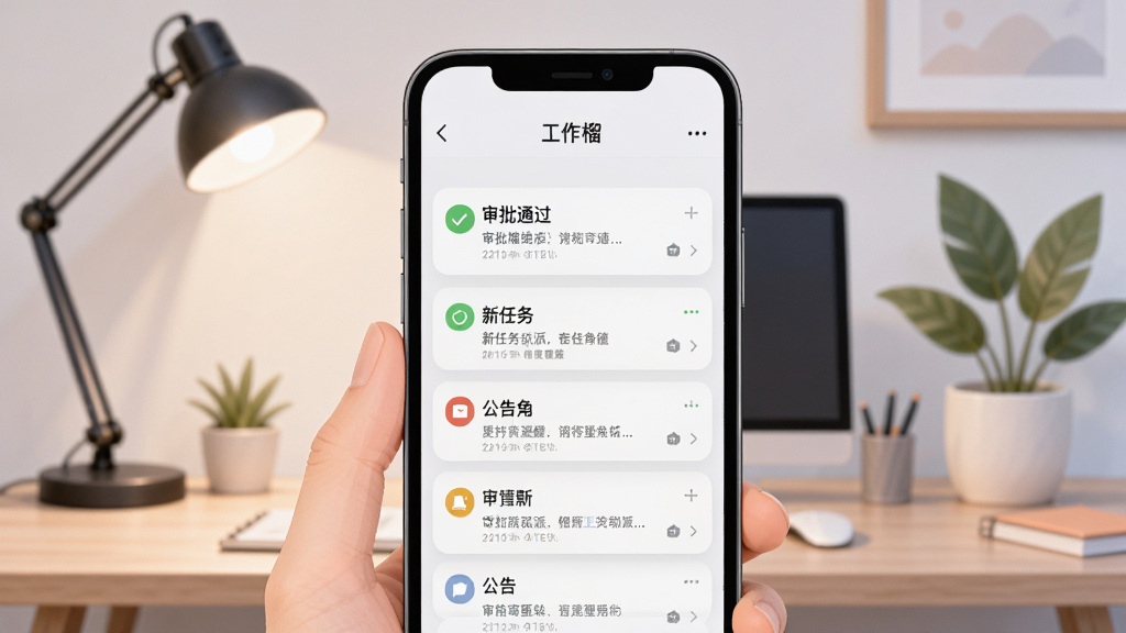 ������桰��������������Ϣ֪ͨ���Ľ��棬�ֻ���Ļ��������֪ͨ��Ƭ����������ͨ����������ָ���빫�����ѣ�����Ϊ���ľӼҰ칫���棬��̨�ƺ���ֲ��׺�����Ϊ�ִ����ֲ廭��ɫ����ͣ���η��������ʸ��壬������Ԫ��