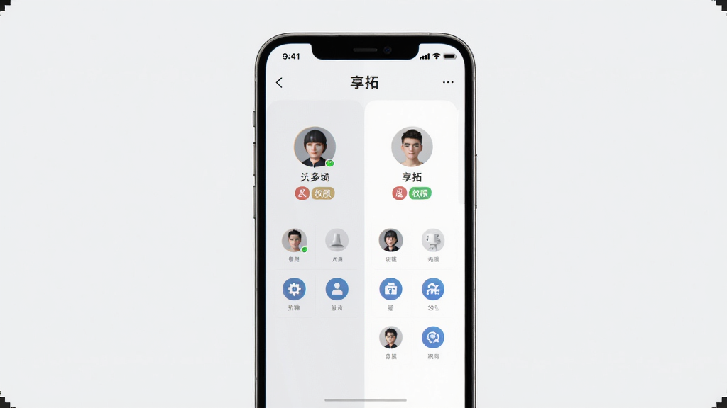 ���� ���ɫ���ܽ��棬����Ϊ�ֻ���Ļչʾ��ɫ�л���壬����Ϊ���ҷ����Ա�չʾ���Ű�Գƹ��������Ϊ�������ƶ�Ӧ�÷��ϸ�ڰ�����ɫͷ��Ȩ�ޱ�ǩ������ͼ�꣬��������������ɾ����޶���Ԫ��