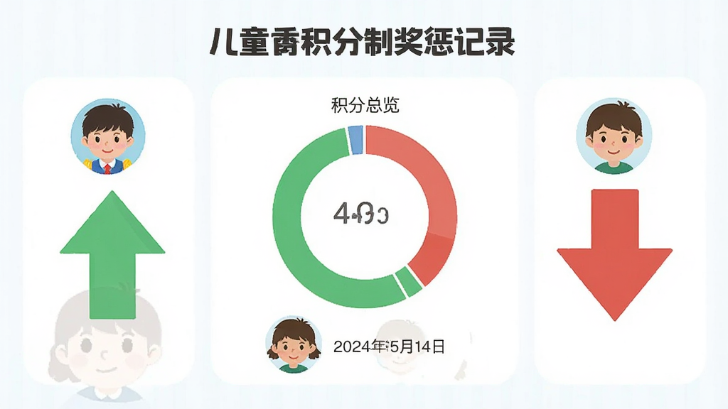 ��ͯ�����ƽ��ͼ�¼ҳ�棬�������չʾ�ӷ���ɫ��ͷ���Ҳ�չʾ�۷ֺ�ɫ��ͷ���м�Ϊ��������Բ��ͼ�����ֶԳ�����������ƽ����ƣ�ϸ�ڰ�����ͯͷ������ڱ�ǣ������������ɾ��޶���Ԫ��