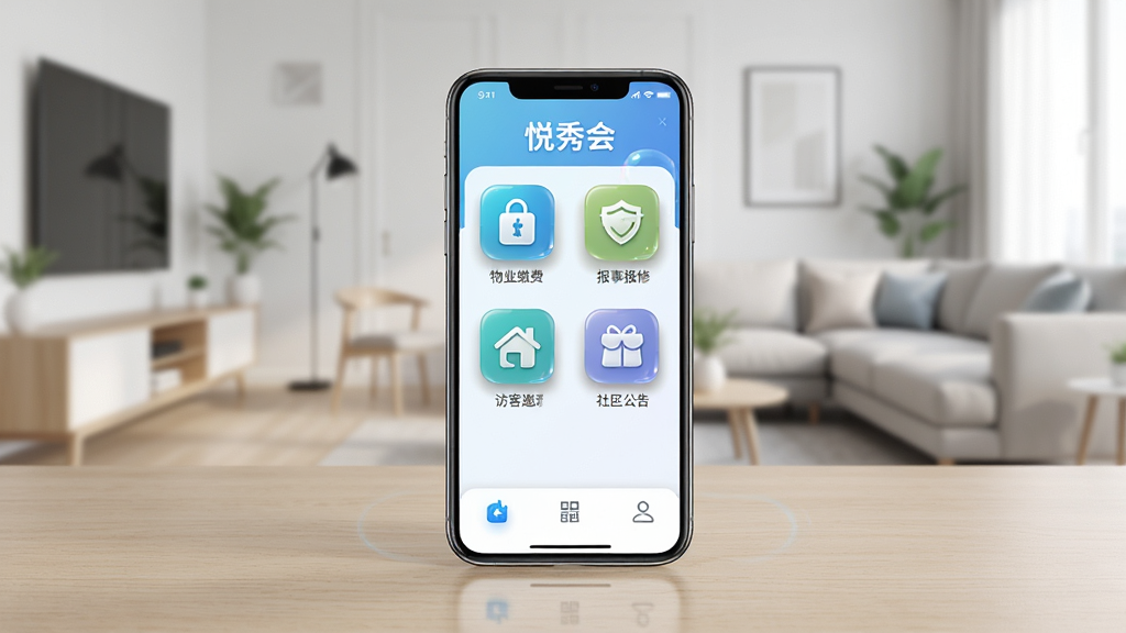 ����Ϊһ�������ֻ�����Ļ��չʾ�����APP���棬���������ҵ�ɷѡ����±��ޡ��ÿ����롢��������ȹ���ͼ�꣬�����������ֻ�������ǳɫľ�����棬����Ϊ�ִ���Լ�Ҿӻ������Ű���У�������¿Ƽ��У�ϸ�ڰ���ͼ����Ӱ������ʸУ�����4K���ɾ����޶���Ԫ��