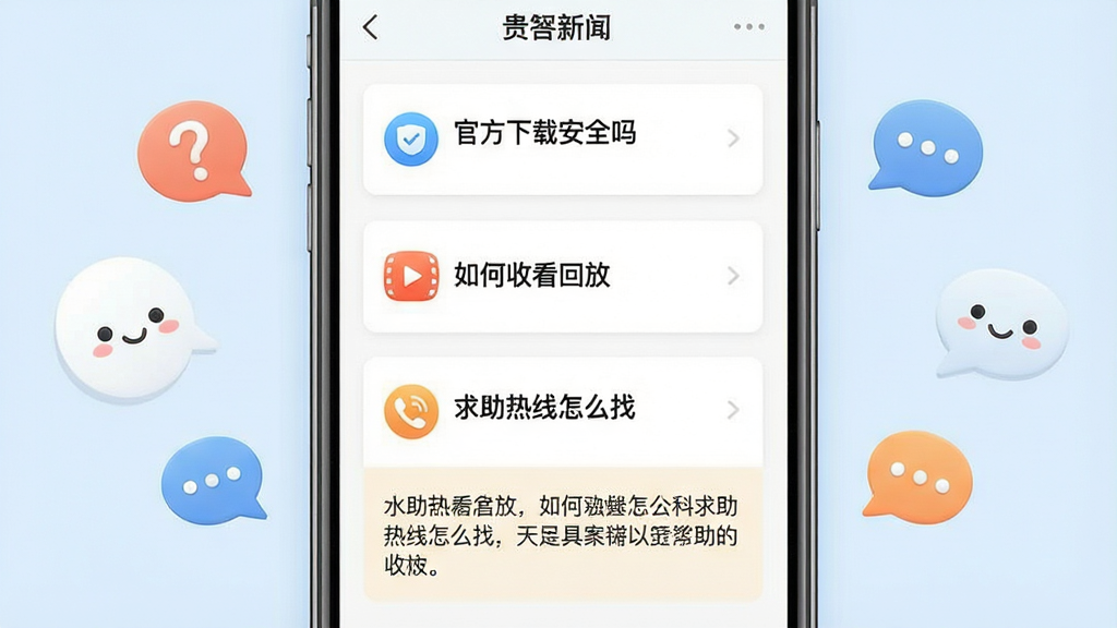 ��������APP�û��ʴ����ʾ��ͼ������Ϊ�ֻ���Ļ��ʾ�ʴ�ר��ҳ�棬�������ٷ����ذ�ȫ�𡱡�����տ��طš�������������ô�ҡ��������⿨Ƭ���·���չ���Ĵ��ı������ֲ����ֻ����У���Χ�����ʺ���Ի�����ͼ�ꡣ�Ű������⿨Ƭ�������У���������ǳɫ�������֡����Ϊ���¼���UI��Ʒ��ϸ����ͻ�����ֵĿɶ��Ժ�ͼ����׺���������Ϊ���壬����Ϊ����ɫ���ɾ��޶���Ԫ�ء�