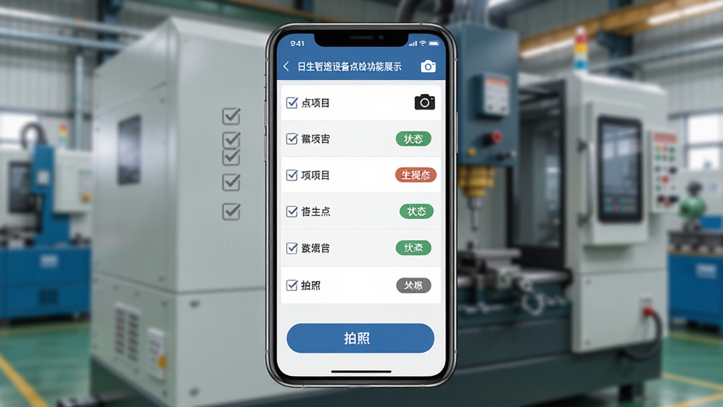 ���������豸��칦��չʾͼ������Ϊ�ֻ���Ļ�ڵĵ����Ŀ�嵥�������ϴ���ť������Ϊ�ֻ�����չʾ������Ϊ�����豸�ֲ����Ű�Ϊ�б�ʽ�����ṹ�����Ϊ��ҵʵ�÷磬ϸ�ڰ�����ѡͼ�ꡢ���ͼ����״̬��ǩ�����ʸ��壬����ɾ����޶���Ԫ��