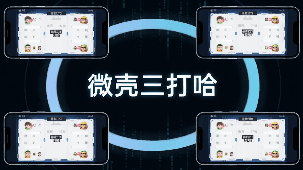 ����չʾ�Ĳ��ֻ�Χ�Ƴ�һȦ��ÿ���ֻ���Ļ�϶���ʾ