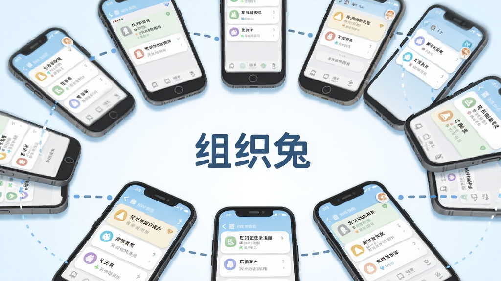 һ�ű����Ŷ�Э�����ѳ����Ĳ廭�������ж���ֻ���Ļ�Ի������У�ÿ����Ļ��ʾ��ͬ������Ƭ������֪ͨ����Ļ֮�����������ӱ�ʾ��Ϣͬ��������������
