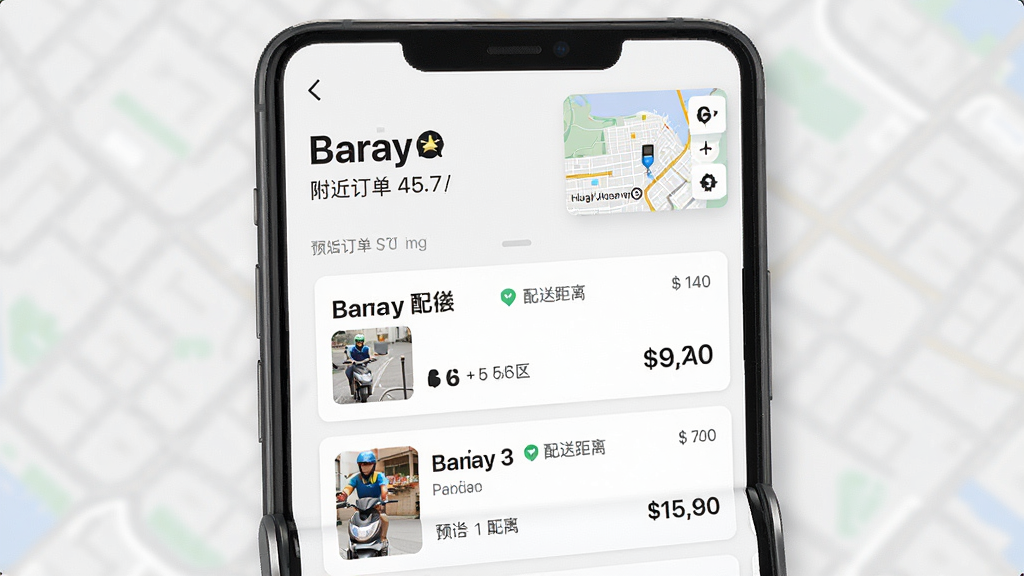 һ���ֻ���Ļչʾ�������ֽӵ����棬����������Baray���ֵĶ����б�ҳ��������ʾ���������������ͼС�����·����ж������������Ƭ����Ƭ�����̼����ơ����;�����Ԥ�����룬�����Ǽ���ǳɫ���棬���ΪдʵUIչʾ��ϸ�����������ʸɾ����޶���Ԫ��