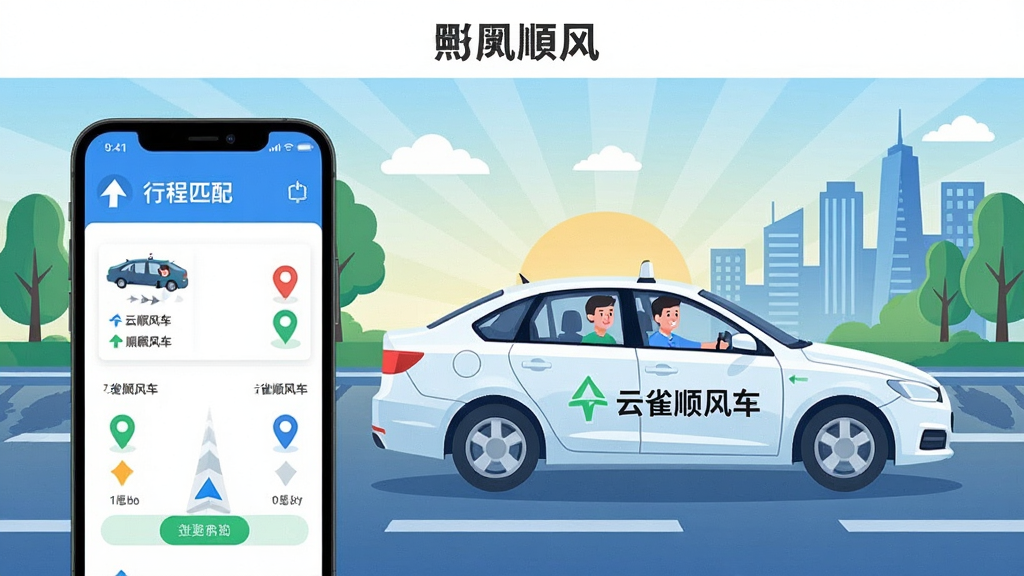 ��������Ϊһ����ɫ���ýγ���ʻ�ڳ��г����·�ϣ����������ע����ȸ˳�糵�������������ڿɼ�˾����˿�΢Ц����������Ϊ����ͼ�����Ϊ�ֻ�����չʾ˳�糵�г�ƥ��ҳ�棬�Ҳ�Ϊ�γ����������ߣ��Ű������ͼ���ĵ���־�а�ʽ���������׷����������ƣ����Ϊ���±�ƽ���廭��ɫ����������Ϊ����ϸ�ڰ�����·���ߡ�������ͷ����λͼ�ꡢ�ƶ�����Ӱ�����ʸ��壬����ɾ����޶���Ԫ��