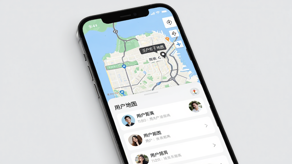 ��������ӵ�ͼ���棬����Ϊ�ֻ���ͼҳ�棬�����Ϸ�Ϊ��ͼ�����·�Ϊ�û��б���Ƭ���Ű�����������Լ�ִ���ϸ�ڰ�����ͼ��λ�㡢�����ǩ���û�ͷ�����ݣ����ʸ��壬�ɾ����޶���Ԫ��