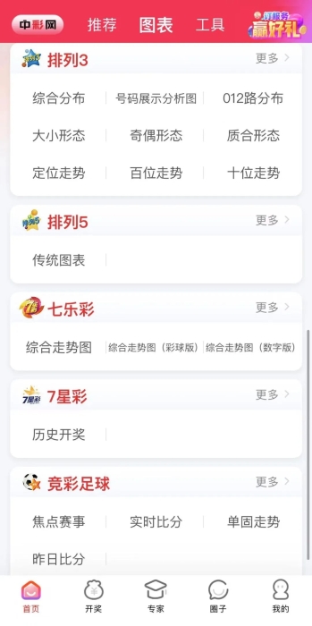 采彩乐 安卓版 操作界面