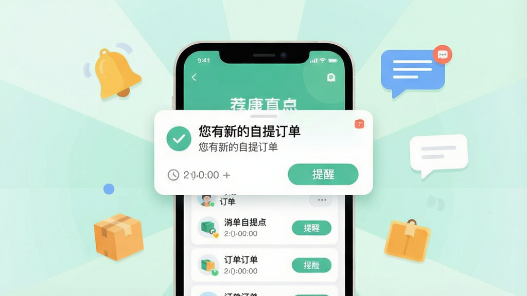 һ��չʾ�������������Ϣ֪ͨ���ܵ�ʾ��ͼ����������Ϊ�ֻ���Ļ�����������µ����ᶩ����֪ͨ�������Ļ�·�Ϊ�����б������Ѱ�ť����Χ��׺����ͼ������Ϣ���ݣ����ֲ������ķ���ʽ��ͼ�����Ϊ���±�ƽ�廭��ϸ�ڰ���֪ͨ��Ƭ��ʱ�������ťԲ�ǣ����������ɾ����޶���Ԫ��