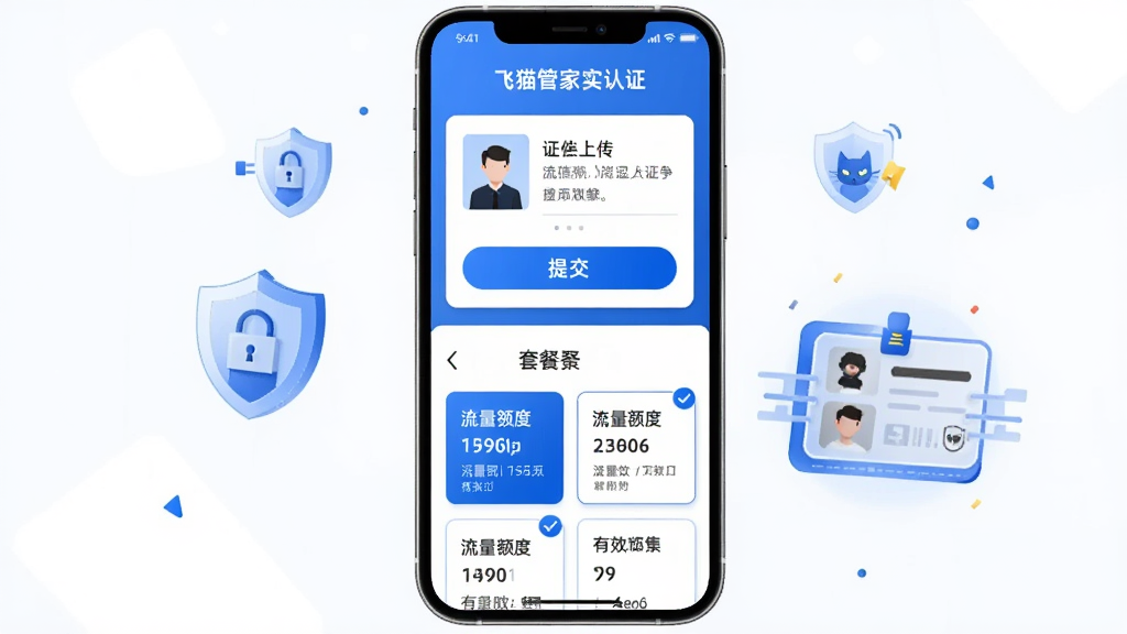 ��������Ϊ��è�ܼ�ʵ����֤���ײͷ���ҳ�棬�ֻ���Ļ��Ϊ���������֣��ϰ벿��Ϊ֤���ϴ������ύ��ť���°벿��Ϊ�ײͿ�Ƭ�б�����Ƭ�ϱ�ע�����������Ч�ڣ��ֻ������Զ���������֤�廭Ԫ�أ�����Ϊ�����ֻ�������Сͼ���׺�����Ϊ�������廭��������ɫ��ϸ�ڰ�����ť��������Ƭ����빴ѡ��ʶ�������������ɾ����޶���Ԫ��
