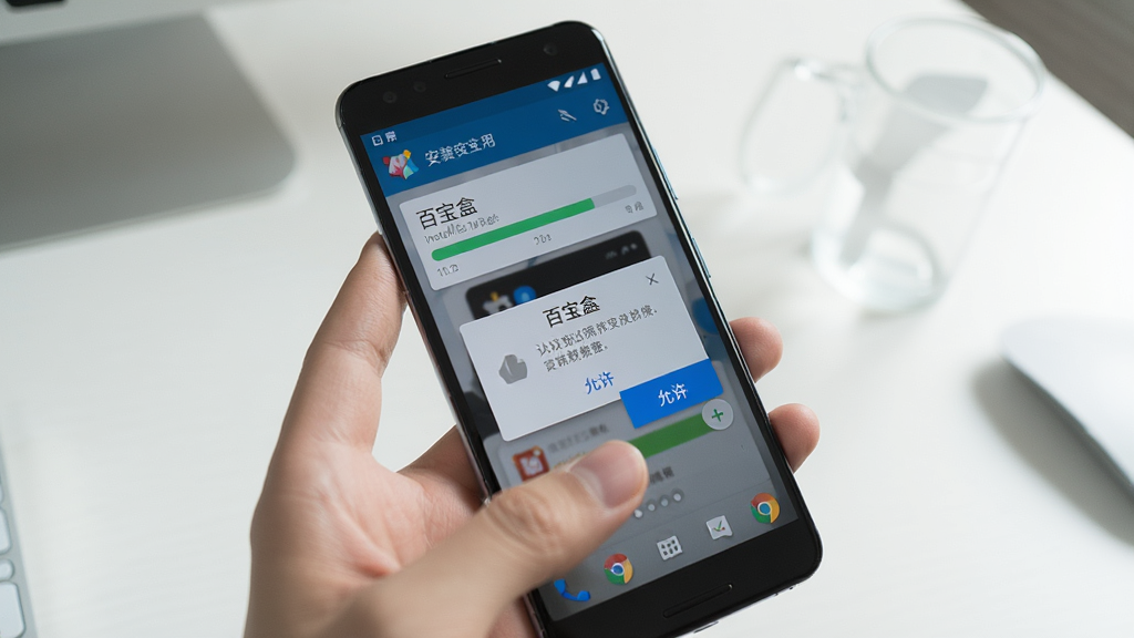 һ��չʾ��׿�ֻ���װӦ�ù��̵�дʵͼƬ���������ֻ���Ļ��ʾ