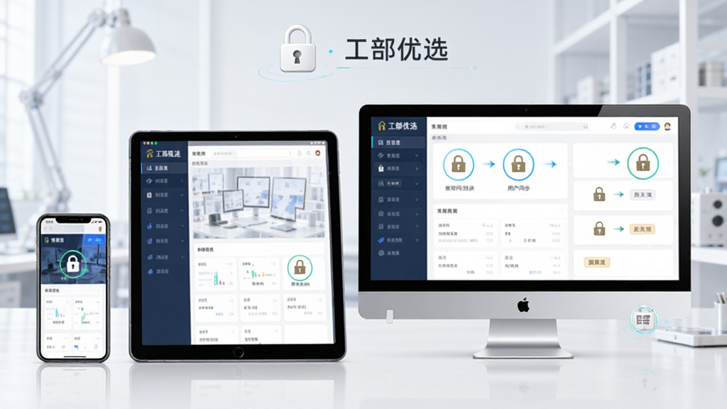 ����Ϊ��̨�豸ͬ��չʾͬһ�ɹ��������棬����Ϊ�ֻ���ƽ�塢�������˻������У��Ű���⣬���Ϊ�Ƽ�����У�ϸ�ڰ���Ȩ����ͼ�ꡢ����ͬ����ͷ���û���ɫ��ǩ�������д���